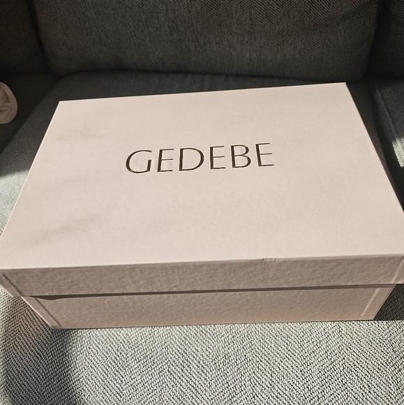 Anthropologie Gedebe Cecile Satin Heels NIB - Picture 4 of 16